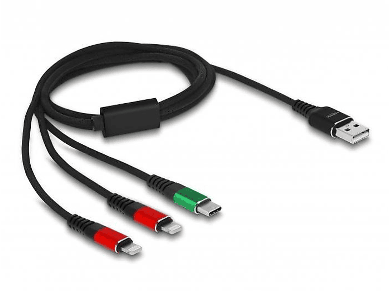 DELOCK 86821 USB Kabel, Schwarz