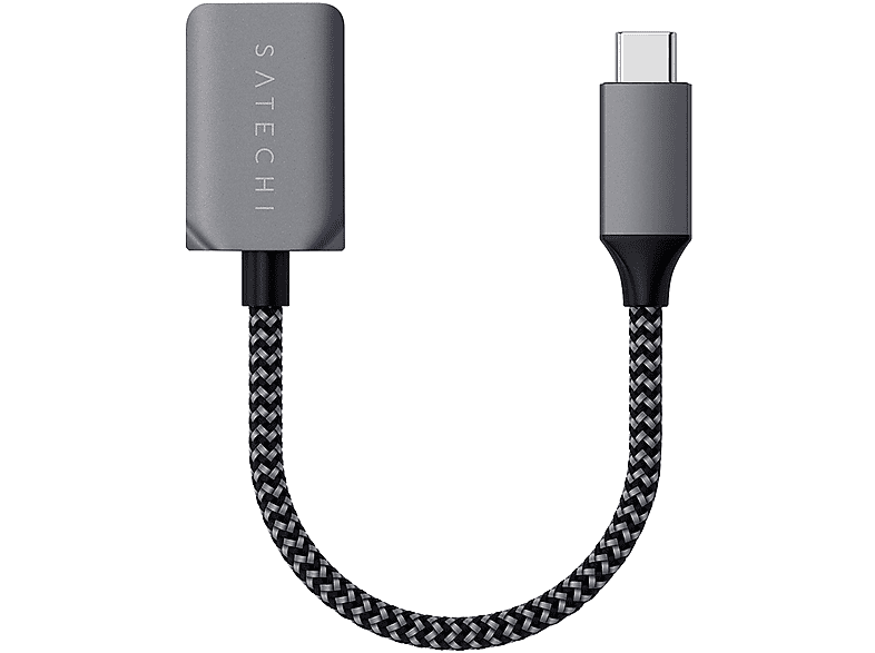 SATECHI USB / USB-C OTG Kabeladapter Universal, Grau