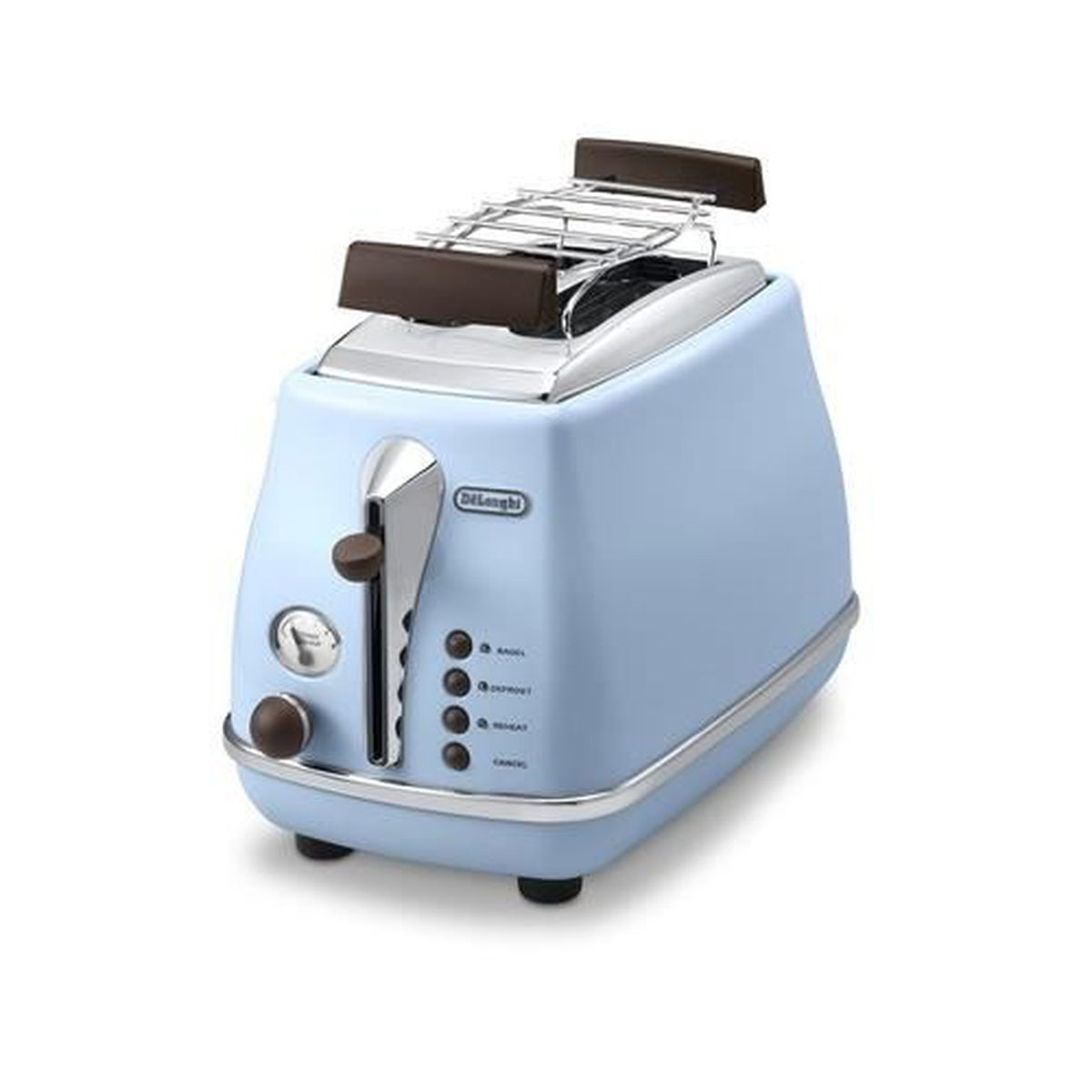 DELONGHI Toaster (900 Watt, und Braun CTOV 2103.AZ Blau Schlitze: 2)