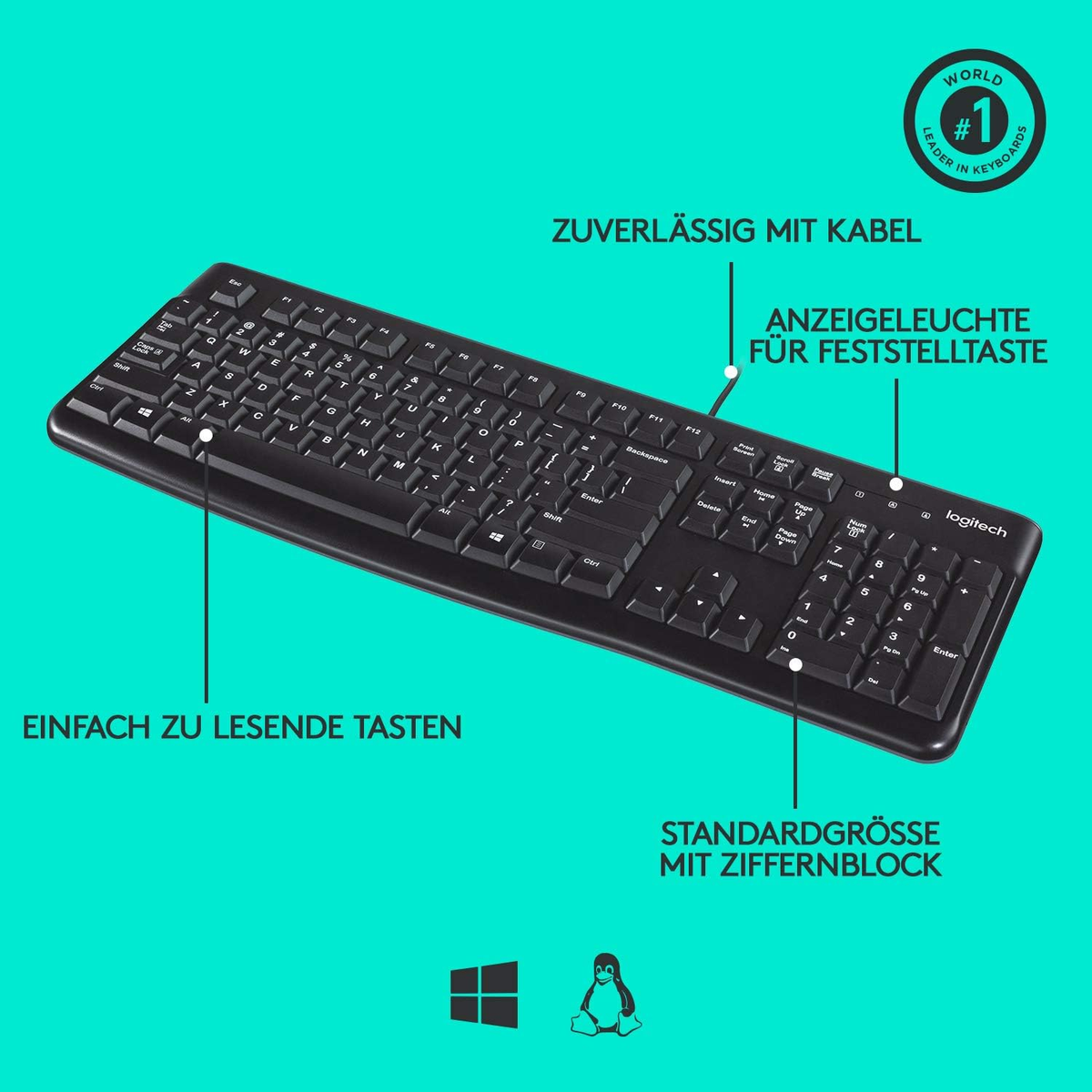 LOGITECH 920-002516, Tastatur