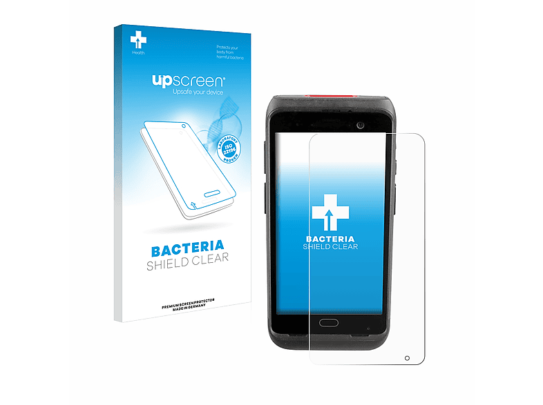 UPSCREEN antibakteriell klare Schutzfolie(für CT40 Honeywell XP)