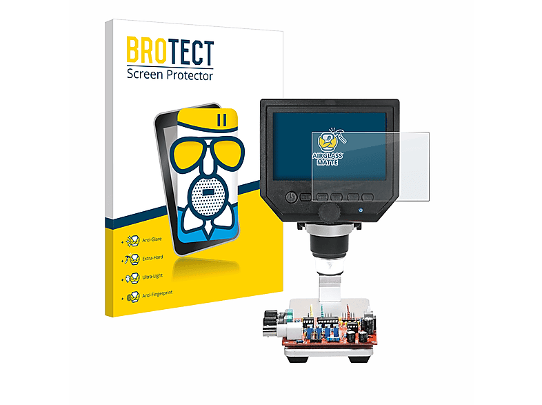 BROTECT Airglass KKmoon matte Schutzfolie(für Mikroskop Digital (4.3\