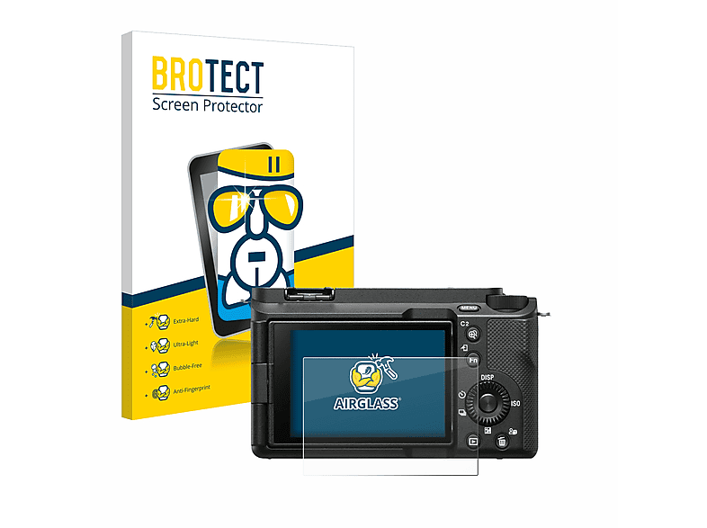 BROTECT Airglass klare Schutzfolie(für Sony Alpha ZV-E1)