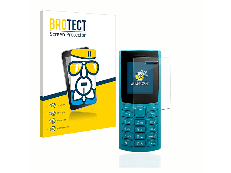 BROTECT Airglass klare Schutzfolie(für Nokia 110 4G (2023))