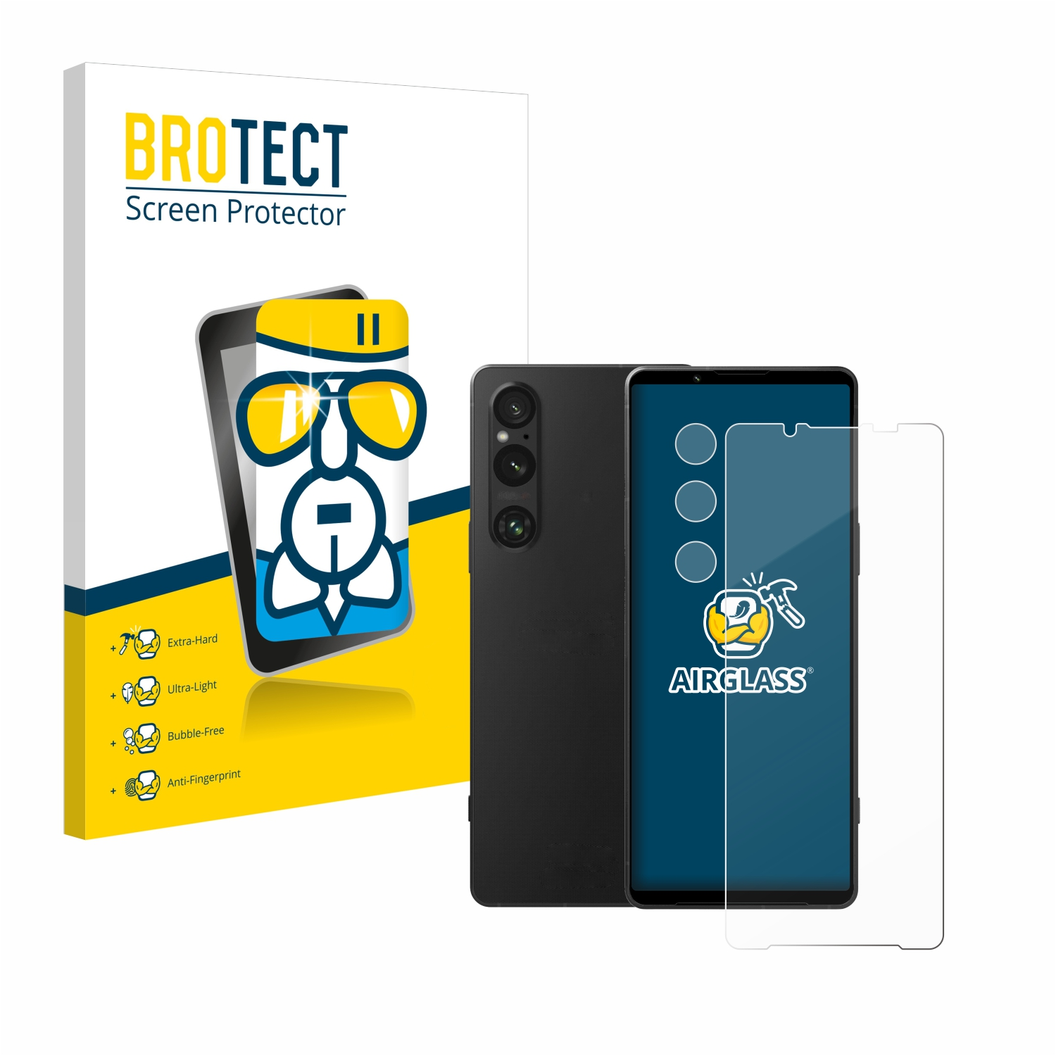 BROTECT Airglass klare Schutzfolie(für Sony Xperia 1 V)