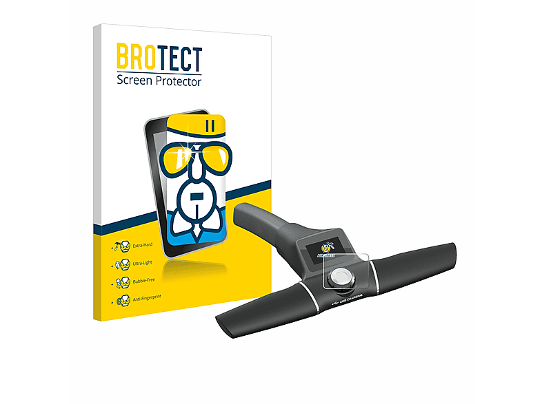 klare Motocaddy DHC Airglass BROTECT S1 Electric Trolley) Schutzfolie(für