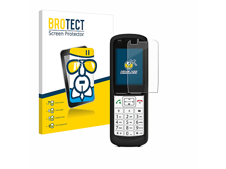 Unify BROTECT R6) DECT Airglass Schutzfolie(für Phone klare OpenScape