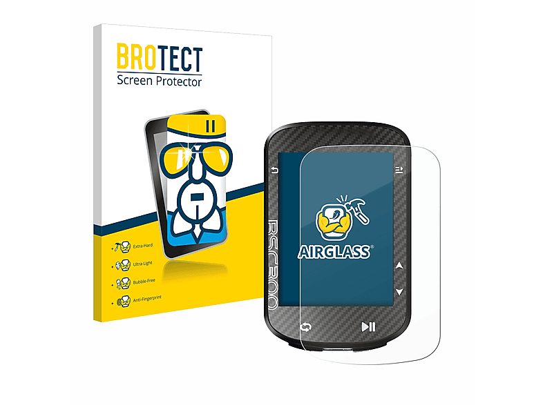 BROTECT Airglass klare Schutzfolie(für igpsport BSC300)