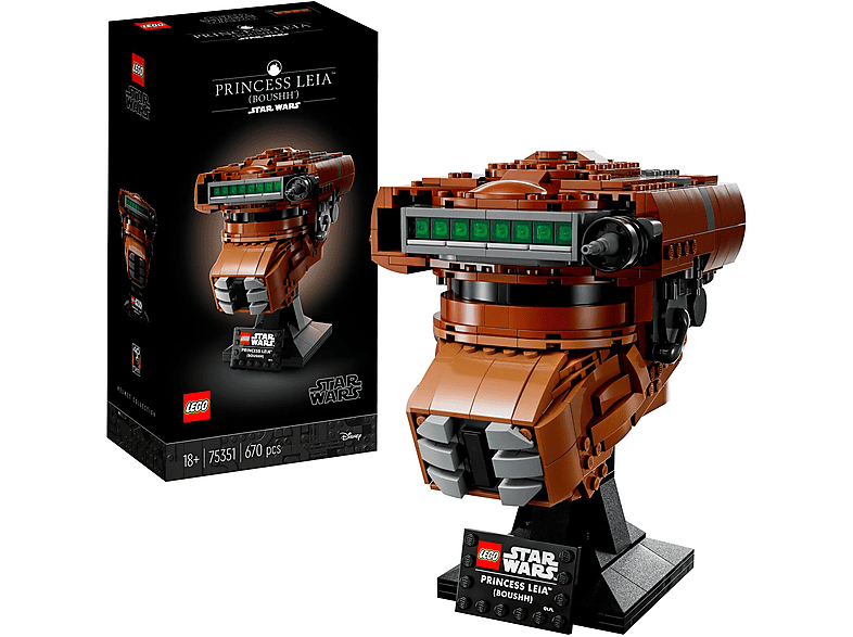 Star LEGO Wars 75351 ® Leia Bausatz Princess Helm