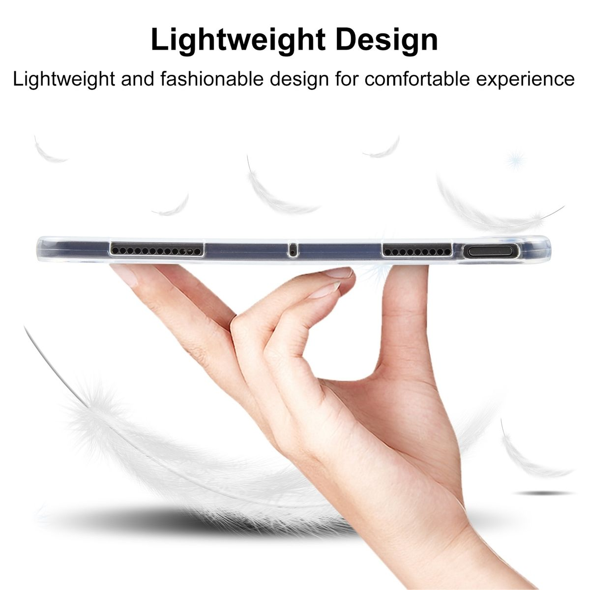 WIGENTO TPU Silikon Transparent dünn Hülle Kunststoff Silikon, Backcover für Honor Tablethülle robust 