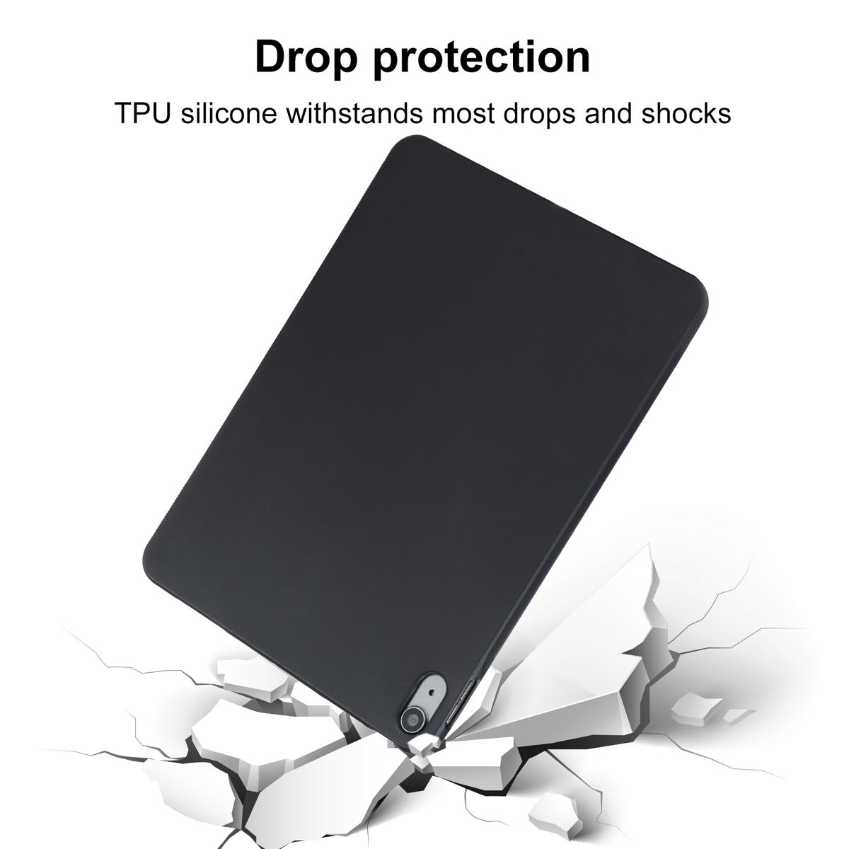 Schwarz Tablethülle Honor Backcover Silikon TPU Kunststoff / Hülle Silikon, robust für WIGENTO dünn