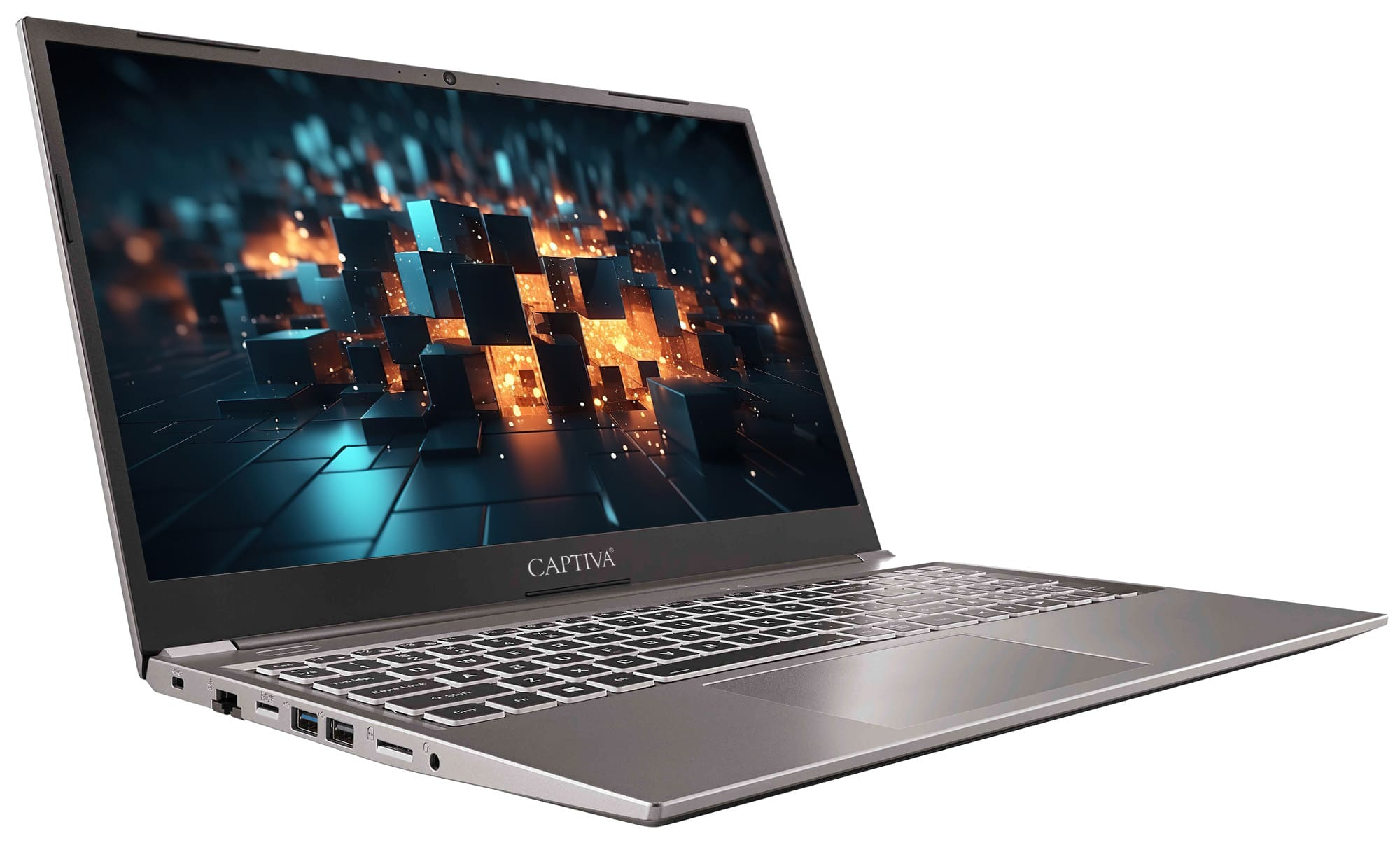 CAPTIVA Power Starter I77-189, Business-Notebook mit GB Display 250 GB SSD, i5 8 Prozessor, 15,6 silberfarben Core™ Zoll RAM