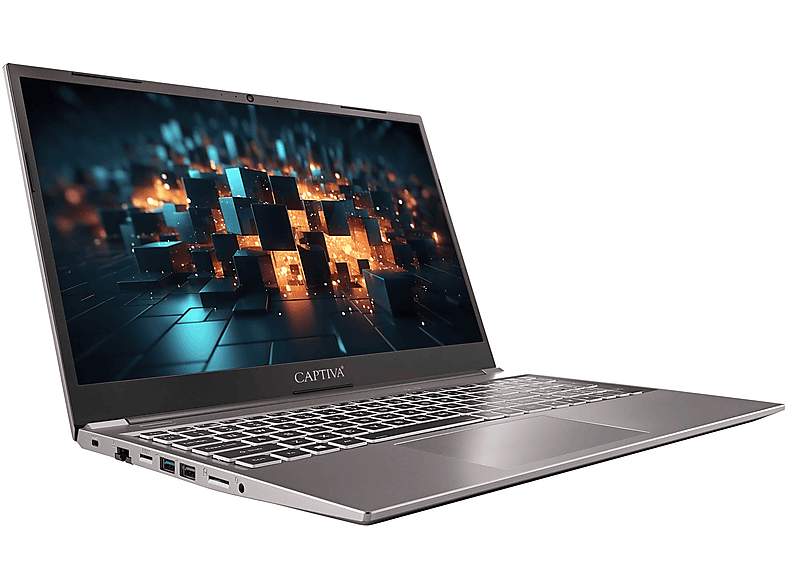 CAPTIVA Power Starter I77-233, Business-Notebook mit 15,6 Zoll Display Core™ i7 Prozessor, 8 GB RAM, 500 GB SSD, silberfarben