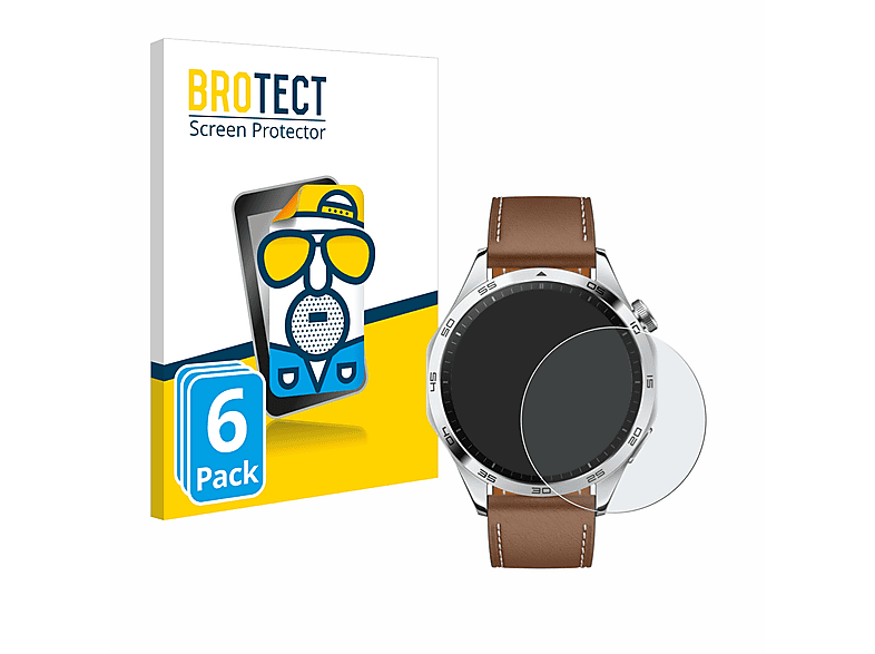 matte Schutzfolie(für (46mm)) BROTECT GT 4 Watch 6x Huawei