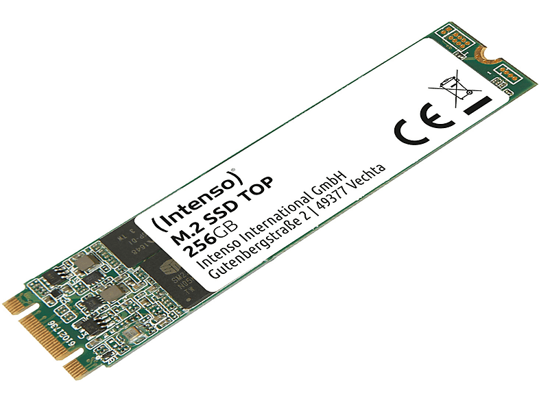 INTENSO 3832440 M.2 TOP 256GB, 256 GB, SSD, 0 Zoll, intern
