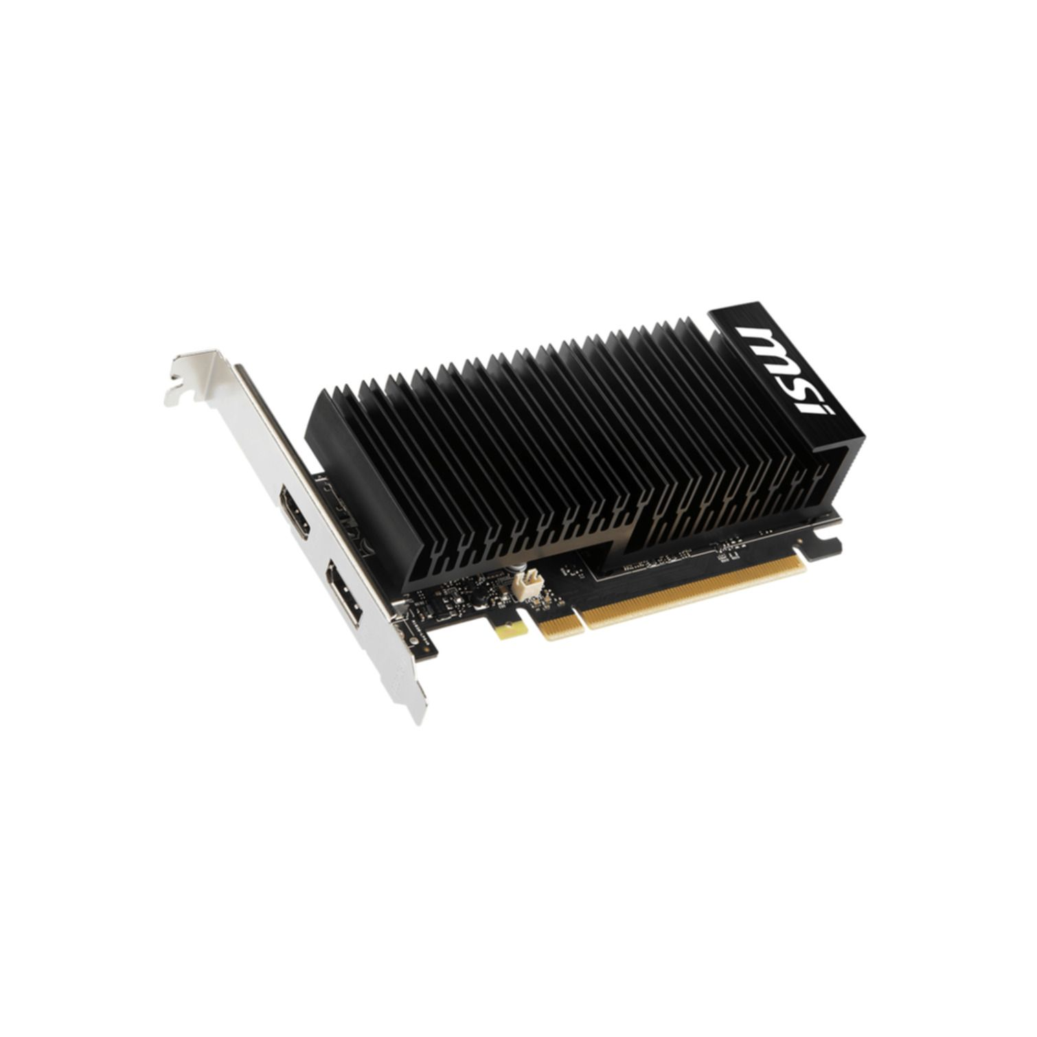 MSI GeForce GT 2GHD4 (NVIDIA, 1030 OC LP Grafikkarte)
