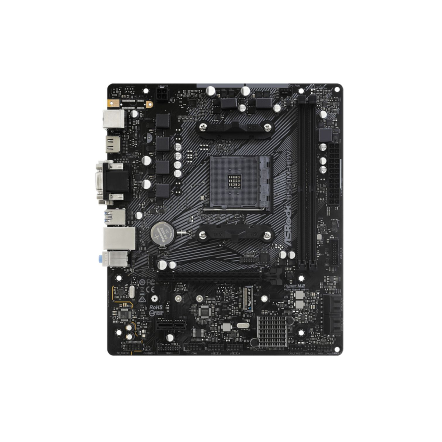 ASROCK Mainboards schwarz;silber B550M-HDV