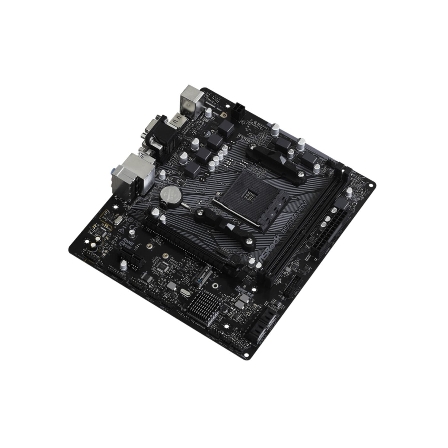 B550M-HDV schwarz;silber Mainboards ASROCK