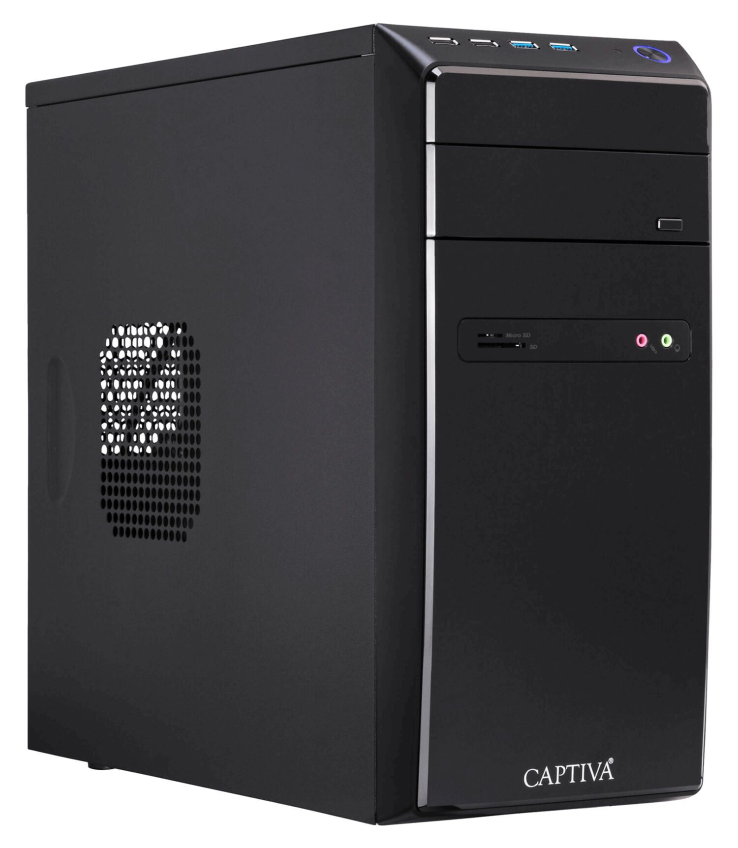 CAPTIVA Power Starter I57-544, GB mit Prozessor, Intel® Business-PC GB Intel® Pentium® 0 Betriebssystem, ohne 8 RAM, 240 GB SSD, Graphics, Gold UHD