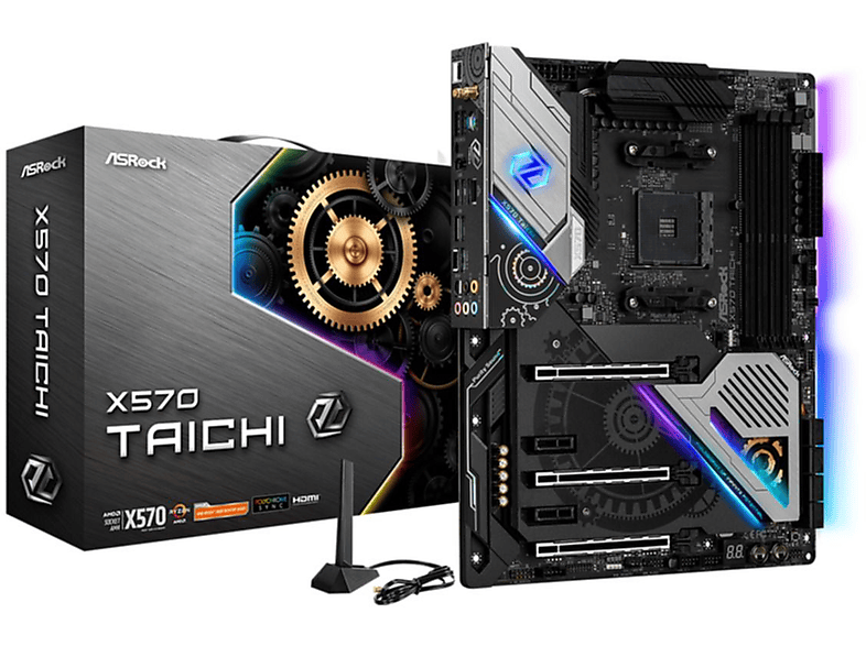 ASROCK Mainboards schwarz Taichi X570