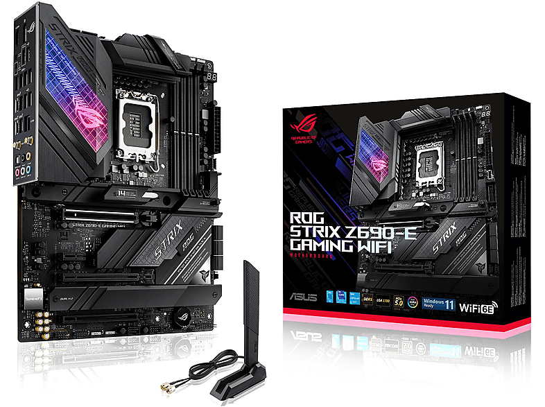 Placa base  - ROG STRIX Z690-E GAMING WIFI ASUS