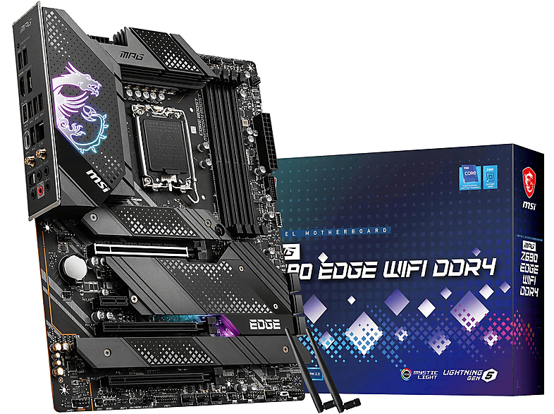 Placa base  - MK MPG Z690 EDGE WIFI DDR4 MSI