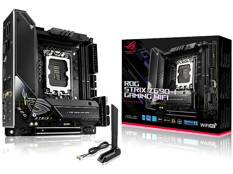 Placa base  - ROG-STRIX-Z690-I-GAMING-WIFI ASUS