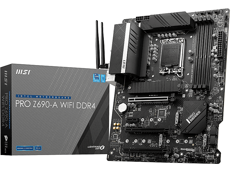 Placa base  - MSI PRO Z690-A WIFI DDR4 MSI