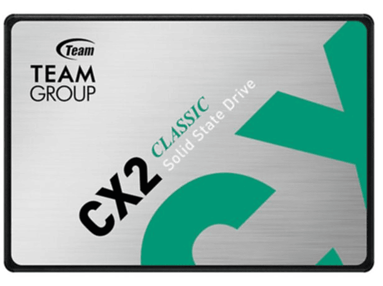 TEAM GROUP CX2, 256 GB, SSD, intern