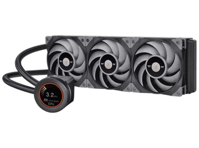 THERMALTAKE TOUGHLIQUID Ultra 360 CPU grau Wasserkühler, schwarz