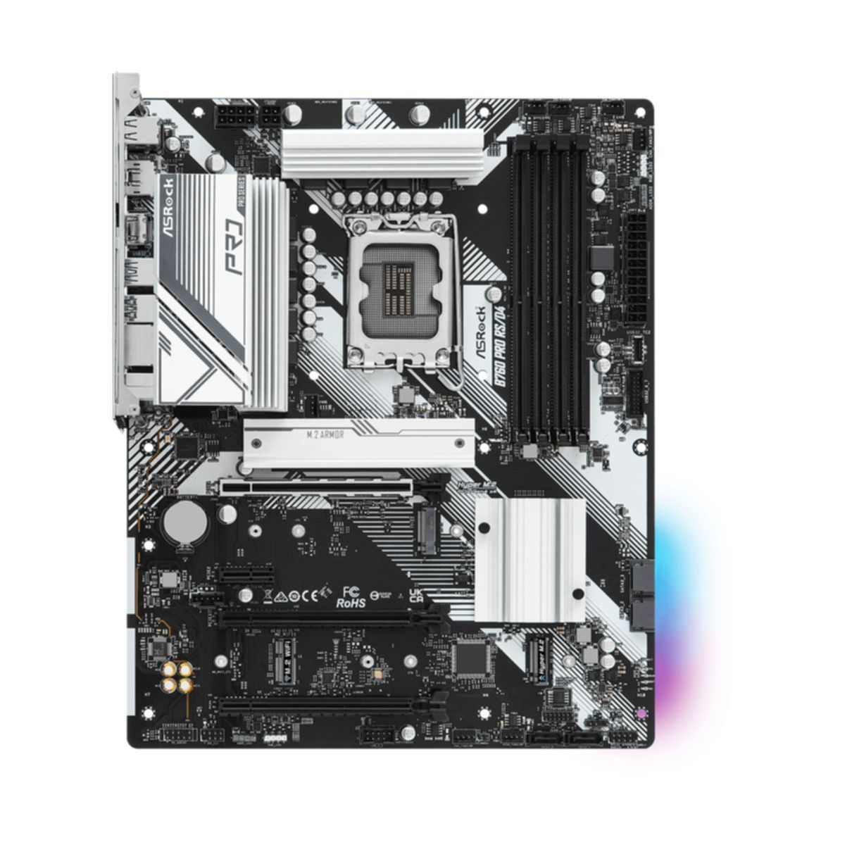 schwarz;silber ASROCK B760 Pro Mainboards RS/D4