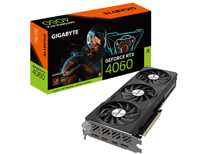 Tarjeta gr fica GIGABYTE GeForce RTX 4060 GAMING OC 8G GDDR6 PCI Express 4.0