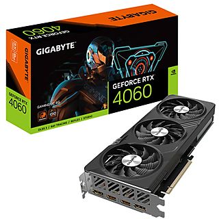 Tarjeta gráfica - GIGABYTE GeForce RTX­­ 4060 GAMING OC 8G, GDDR6, PCI Express 4.0