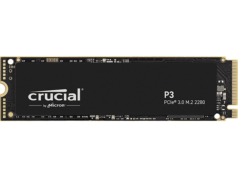 CRUCIAL P3, 4000 GB, intern SSD
