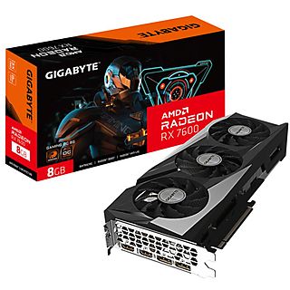 Tarjeta gráfica - GIGABYTE Radeon RX 7600 GAMING OC 8G, GDDR6, PCI Express 4.0