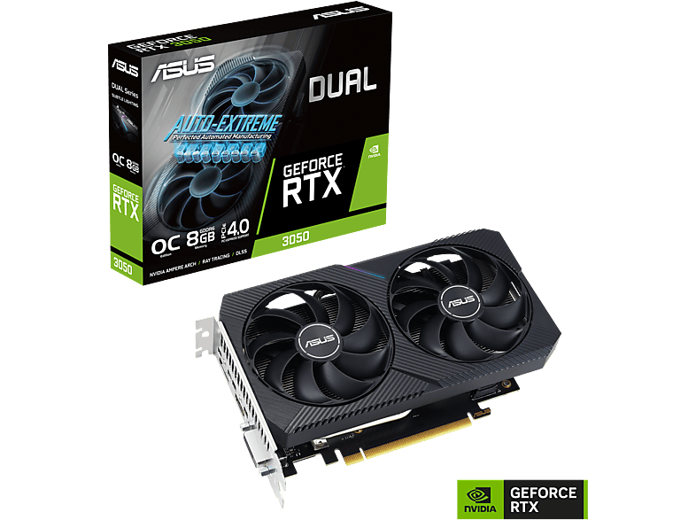 ASUS DUAL-RTX3050-O8G-V2 (NVIDIA, Grafikkarte)