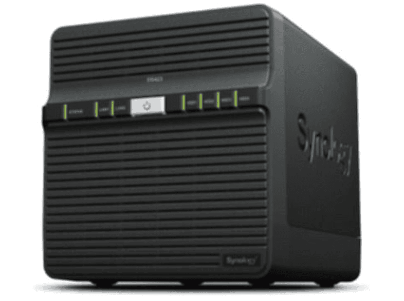 CAPTIVA NAS Server S75-818 (Synology DS423 / 2GB RAM / 4-Bay 48TB mit 4x 12 TB WD Red Plus) 48 TB 3,5 Zoll