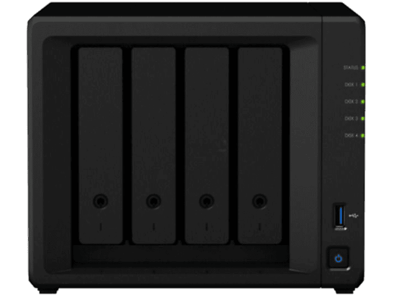 CAPTIVA NAS Zoll 3,5 RAM TB WD 4x Plus) TB mit DS423+ Red 2GB S75-471 Server 4-Bay / / (Synology 32 32TB 8