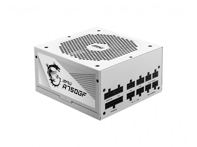 MSI MPG A750GF White Watt 750 PC Netzteil