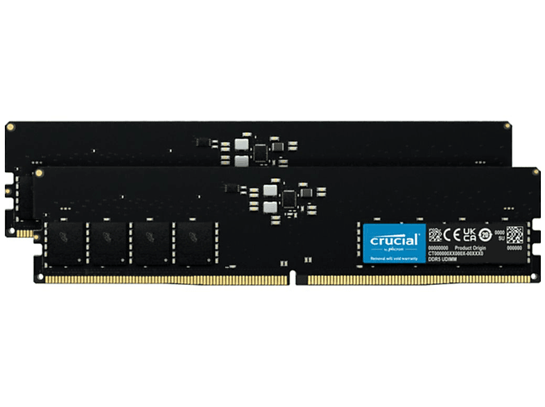 CRUCIAL CT2K16G48C40U5 Arbeitsspeicher 32 GB DDR5