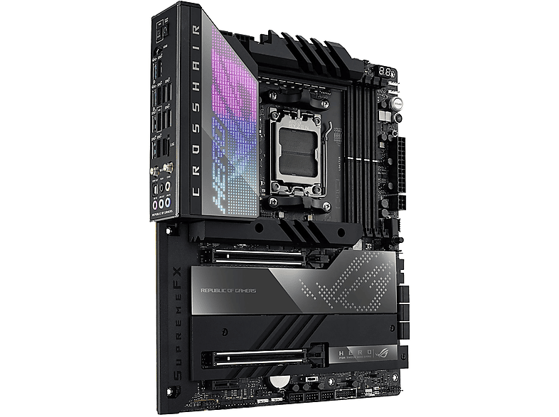 Placa base  - ASUS ROG CROSSHAIR X670E HERO AMD X670 Zócalo AM5 ATX ASUS