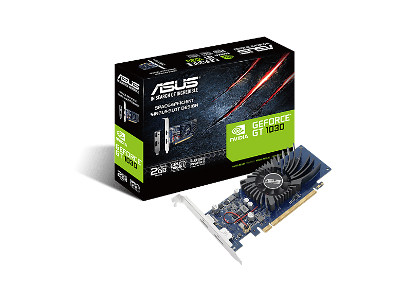 ASUS 90YV0AT2-M0NA00 GT1030-2G-BRK (NVIDIA, Grafikkarte)