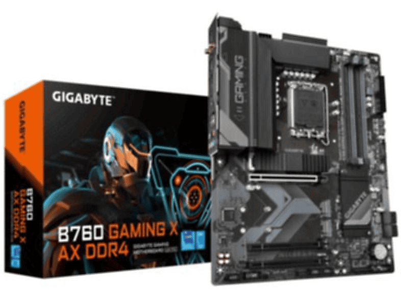GIGABYTE B760 GAMING X AX DDR4 Mainboards schwarz | Mainboard Intel Sockel 1700