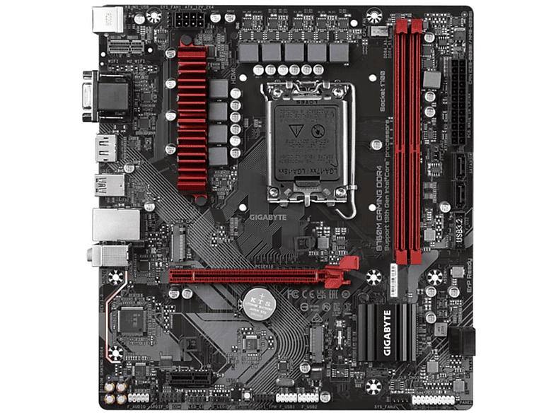 GIGABYTE B760M GAMING DDR4 Mainboards schwarz | Mainboard Intel Sockel 1700
