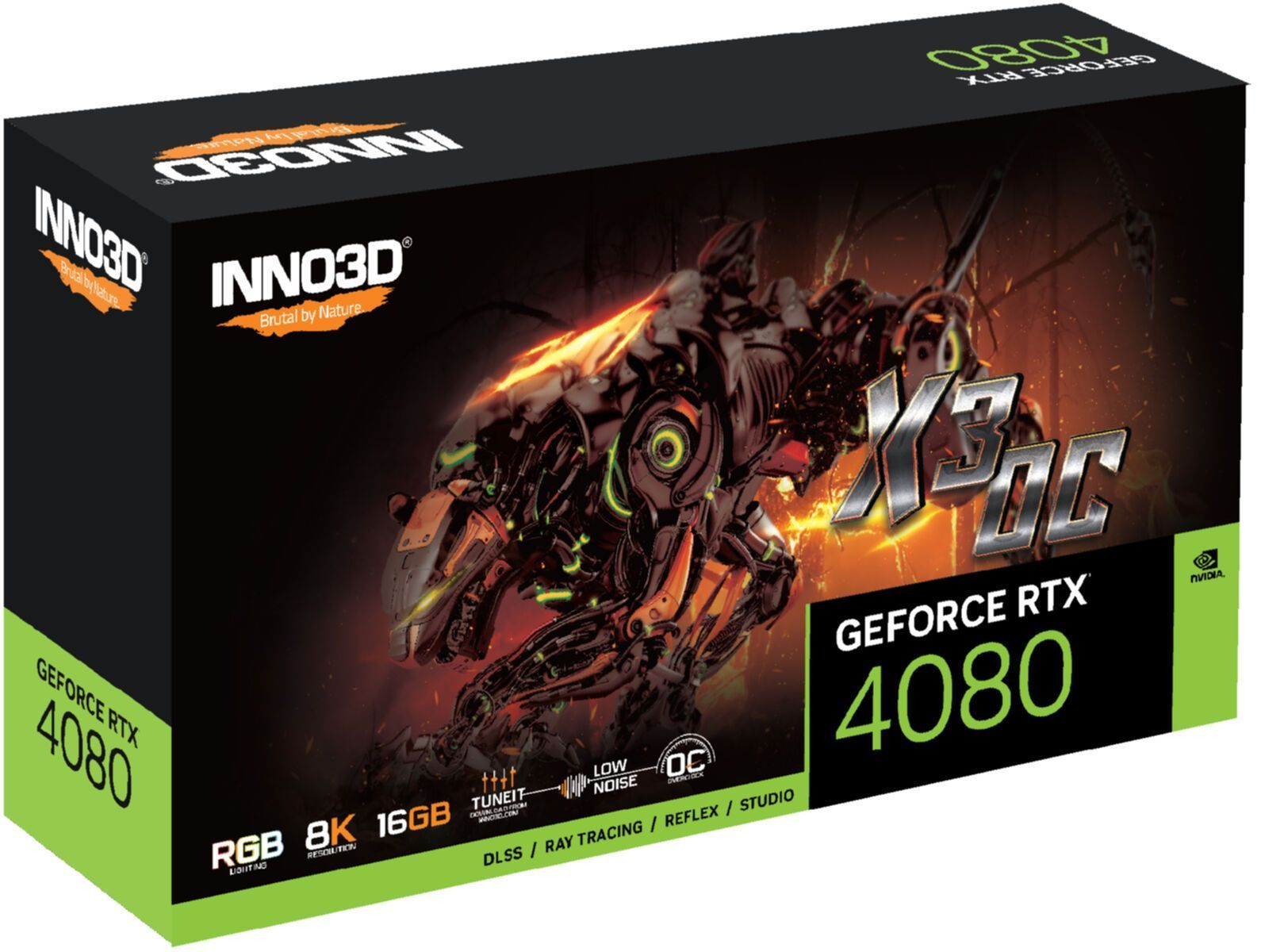INNO3D RTX GEFORCE (NVIDIA, Grafikkarte) X3 OC 4080