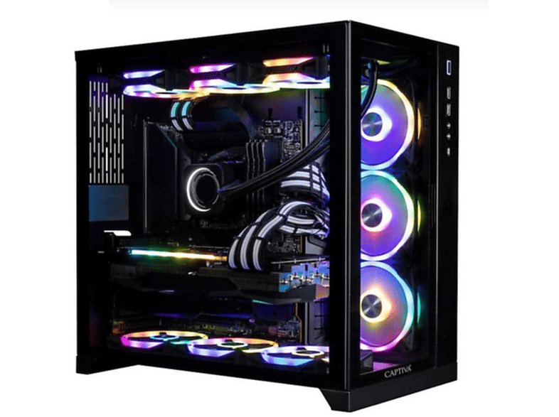 AMD (64 NVIDIA 1000 Windows GB GB Gaming-PC RAM, Bit), R69-560, mit Gaming 3070, GB 32 8 GeForce 9 Ryzen™ Highend Home SSD, 11 Prozessor, CAPTIVA Microsoft RTX™