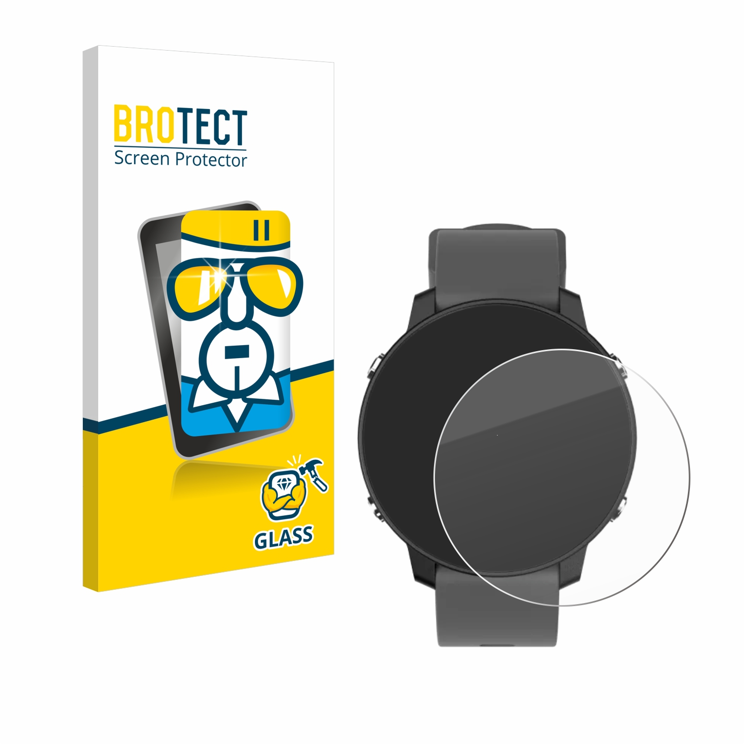 BROTECT Scope Watch) Schutzglas(für 9H G5 klares Shot GPS
