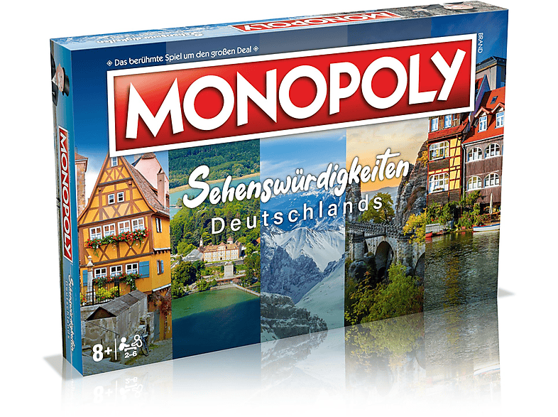 WINNING MOVES Monopoly - Sehenswürdigkeiten Deutschlands Brettspiel