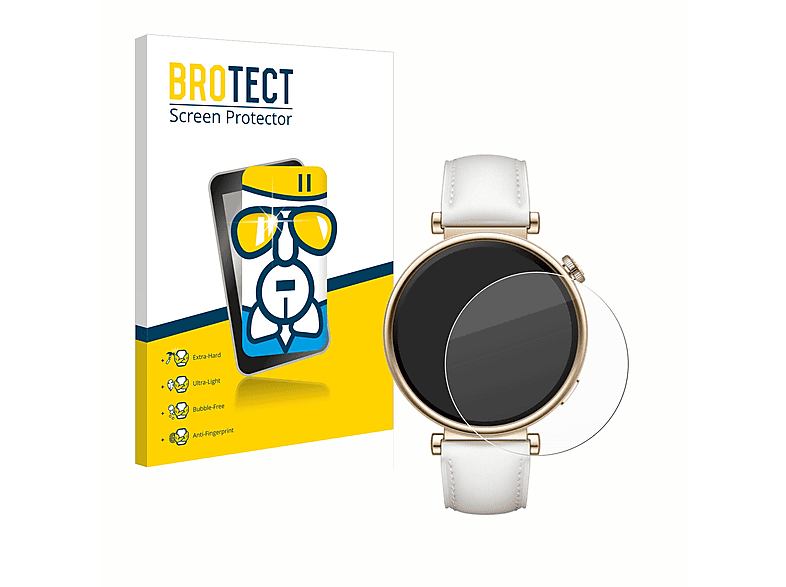 BROTECT Airglass klare GT Schutzfolie(für 4 Huawei Watch (41mm))