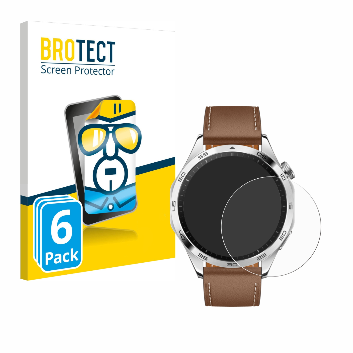 BROTECT klare (46mm)) Schutzfolie(für GT 6x Huawei Watch 4